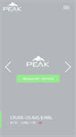 Mobile Screenshot of peak-energy.com